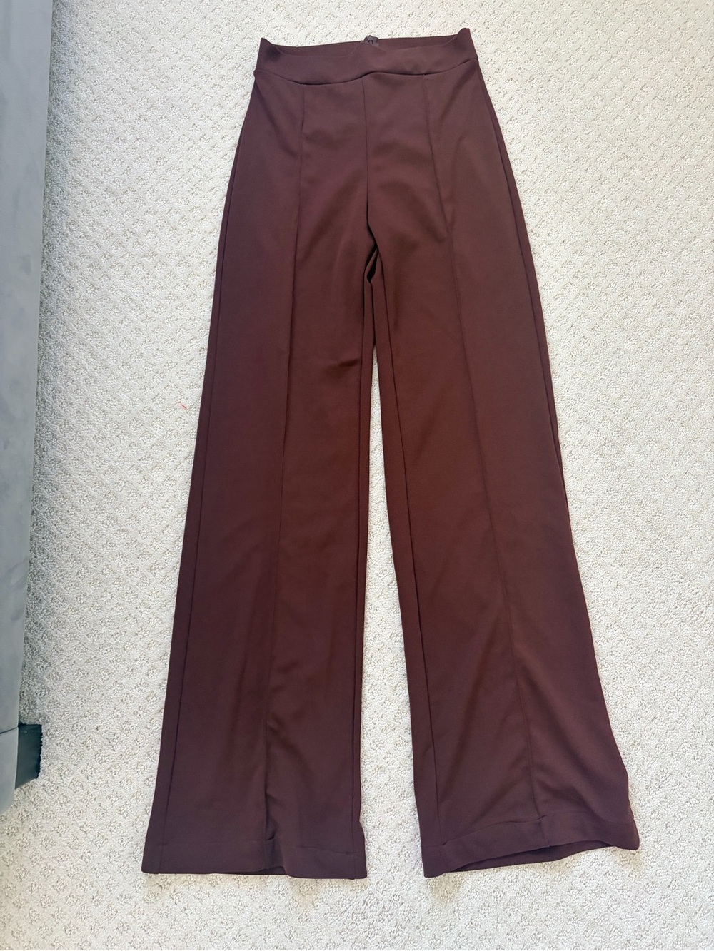 Fashion Nova Women's Wide-Leg Pants in Dark Brown